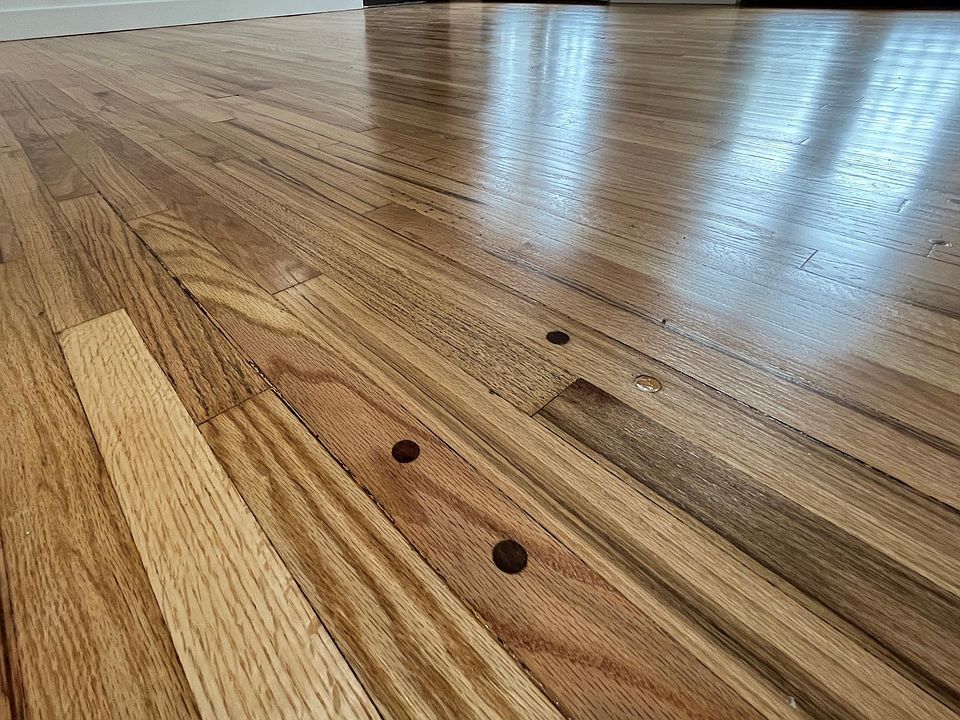 Refinished Hardwood Floors
