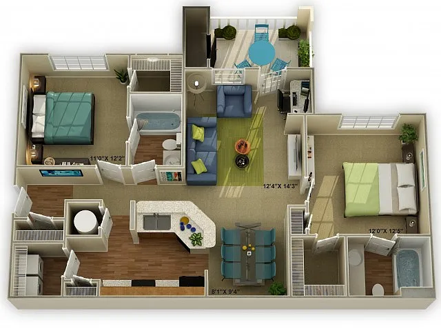 Floor plan The Brookstone