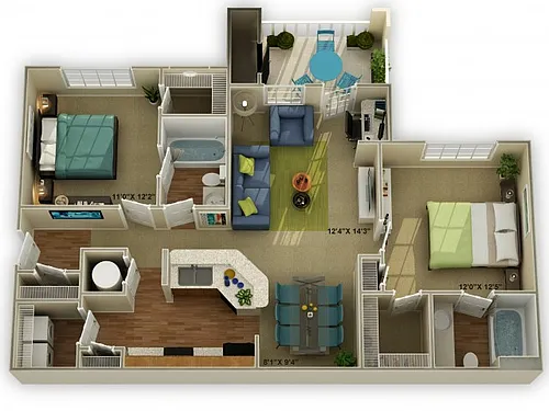 Floor plan The Brookstone
