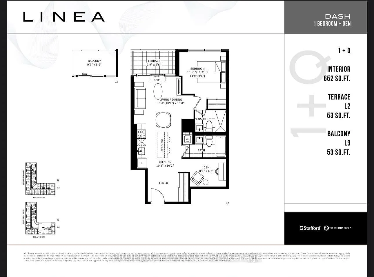 1 bed, $2,350 — Photo 1