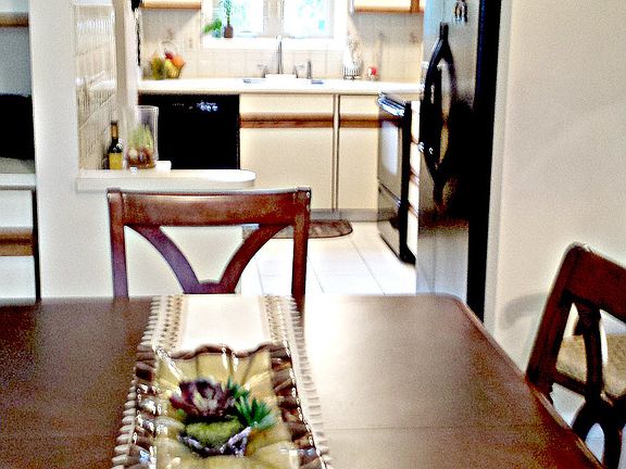 View from Dining to Kitchen