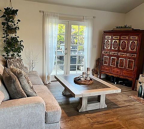 Living Room French Doors