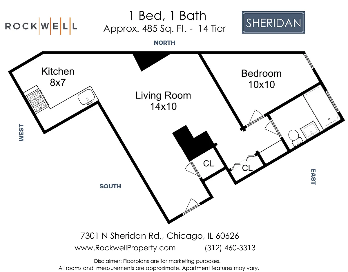 Floor plan 14 Tier
