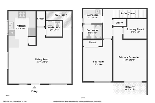 Floor plan 2TH Townhouse