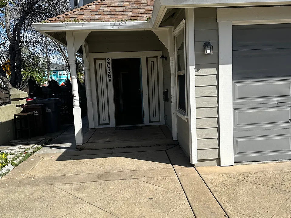 Front enterance. Off street parking for 1 Car.