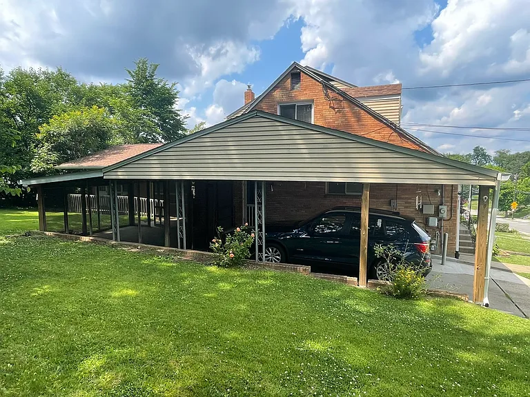 Carport from left side.