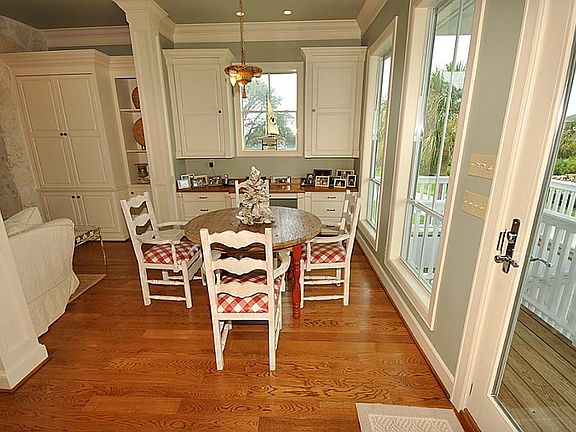 Welcoming entry to the home.