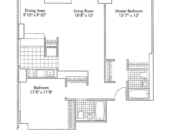2nd image of 1 River Pl APT 612