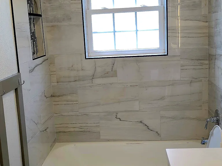 Fully renovated bathroom