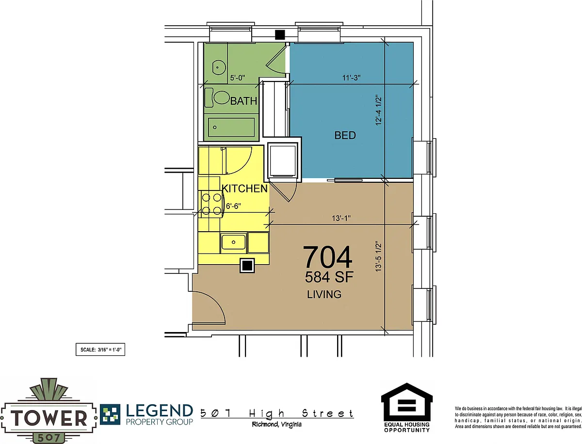 Floor plan 704