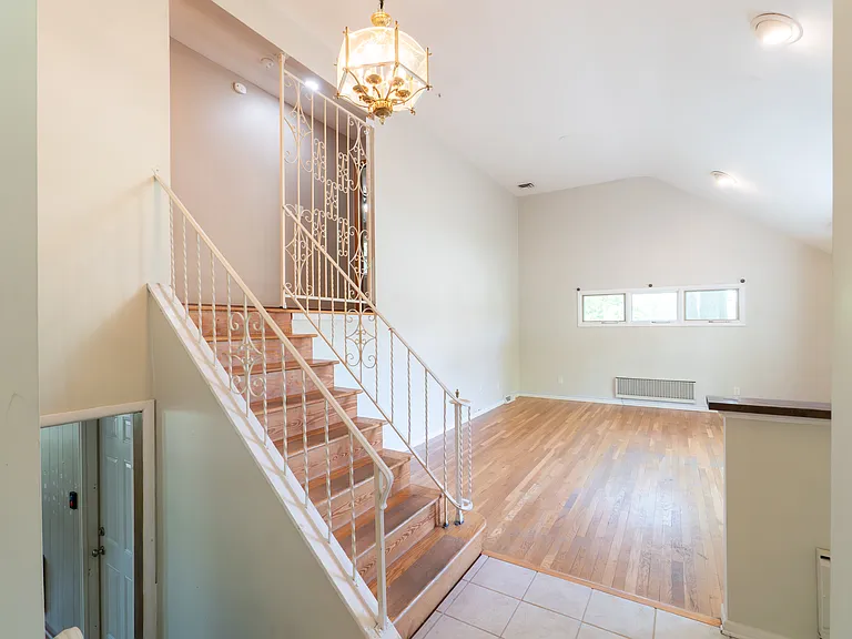 front entry has double coat closet