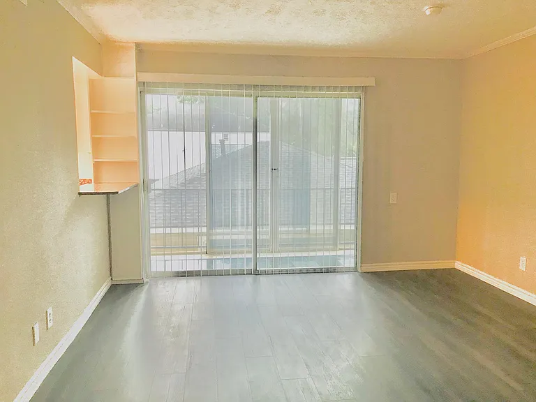Living room with balcony