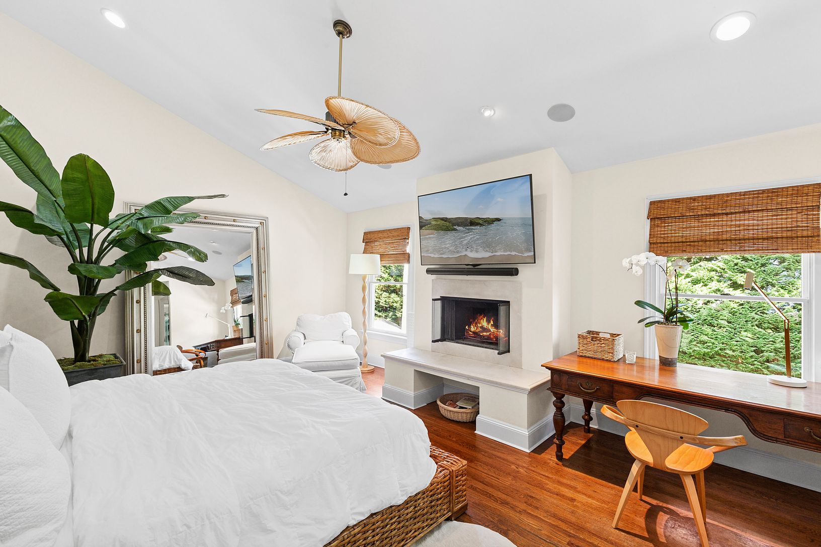 Primary Bedroom Suite with Fireplace