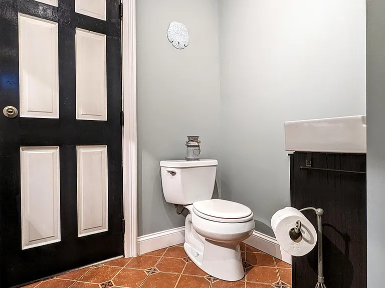 Shared Bath with 2 Separate Vanities