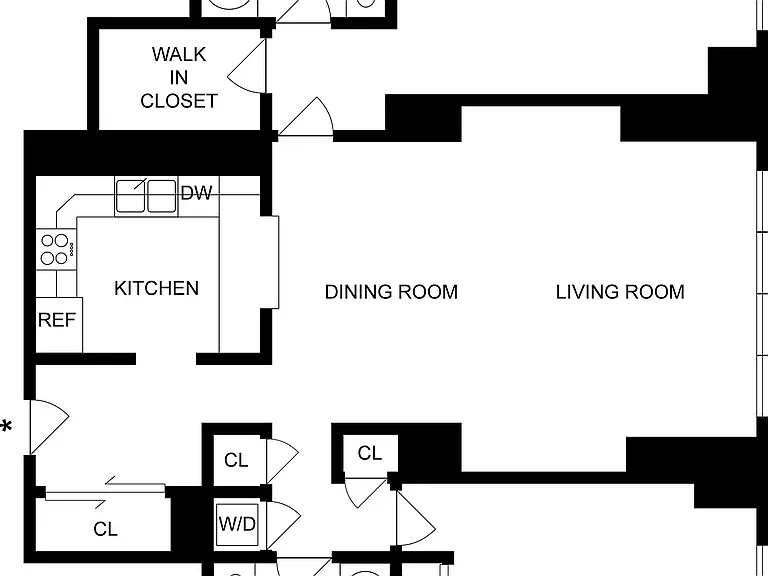 C1 | 2-Bedroom Floorplan C1 | 2-Bedroom Floorplan
