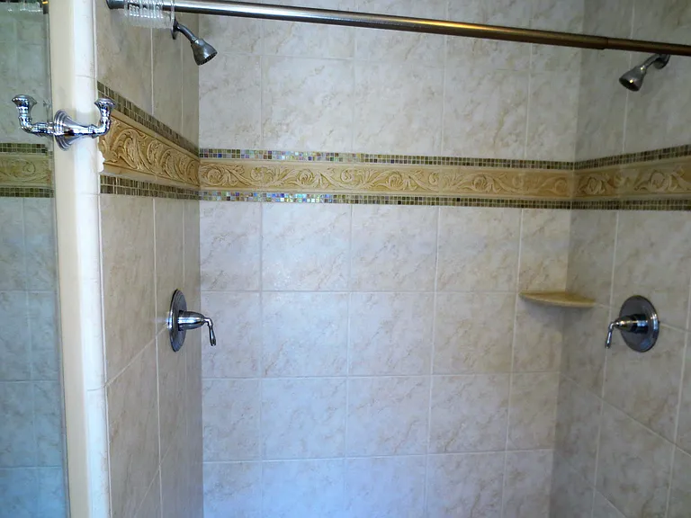 double shower in MBR