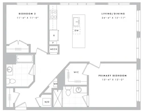 Floor plan B16