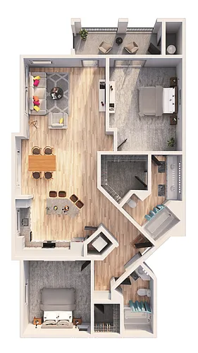 Floor plan B3