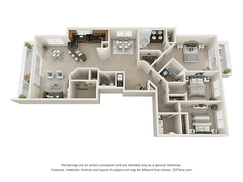 Floor plan Cortina