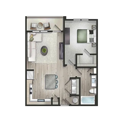 Floor plan Hansel
