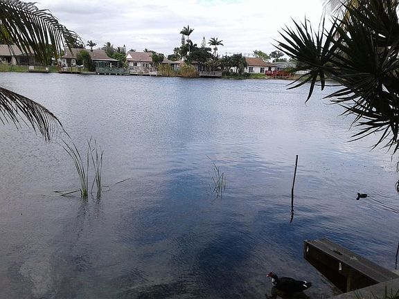 Great waterfront view from back patio.