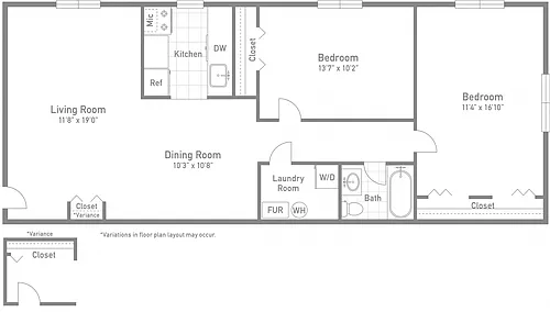 Floor plan The Ellsworth