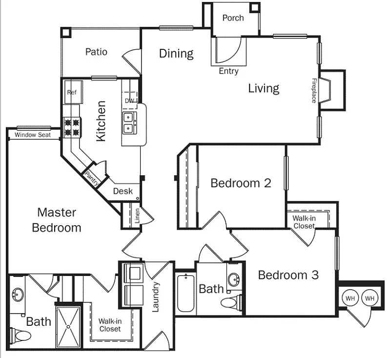 Floor plan Toulouse