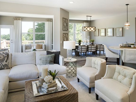 Model Representation Open Floor Plan