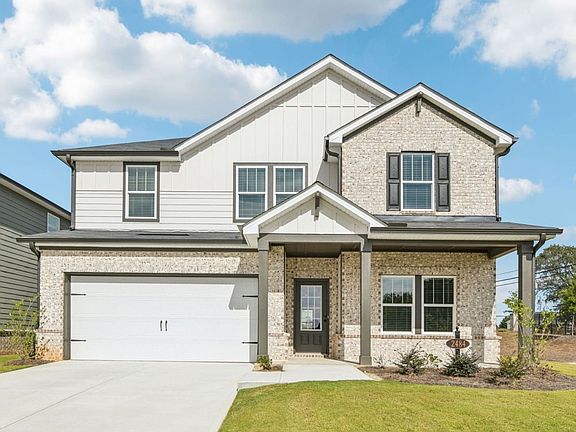 The Chatham floorplan with the F exterior elevation.