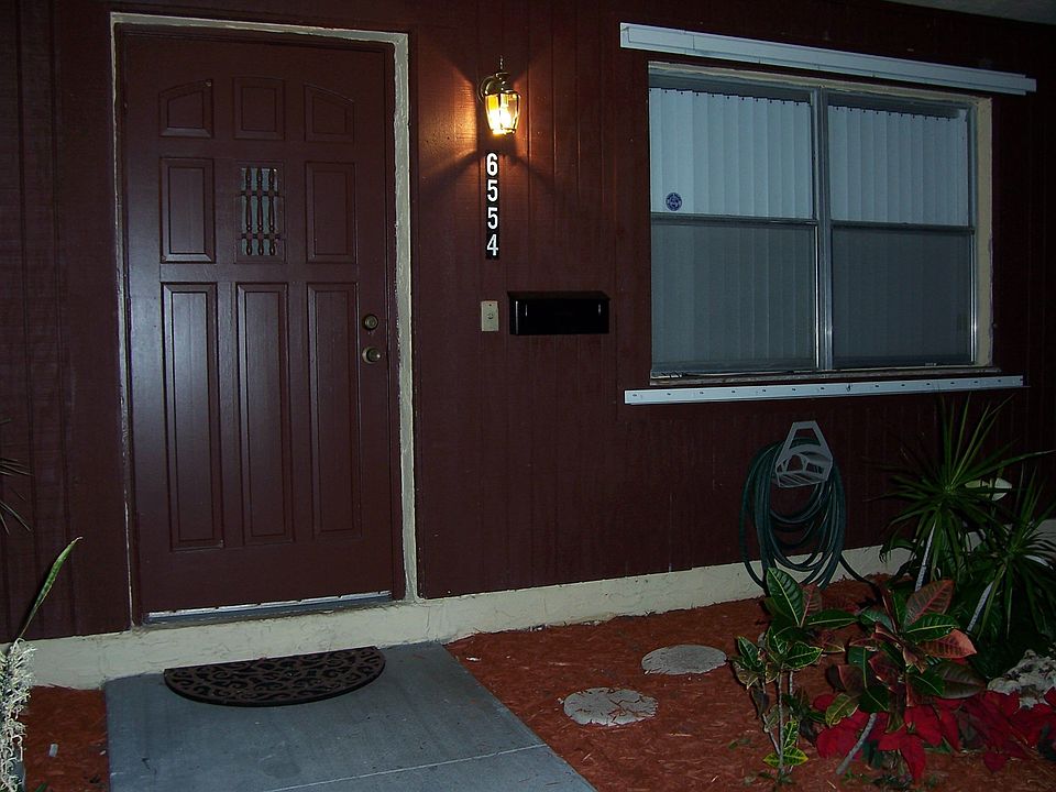 front of the house