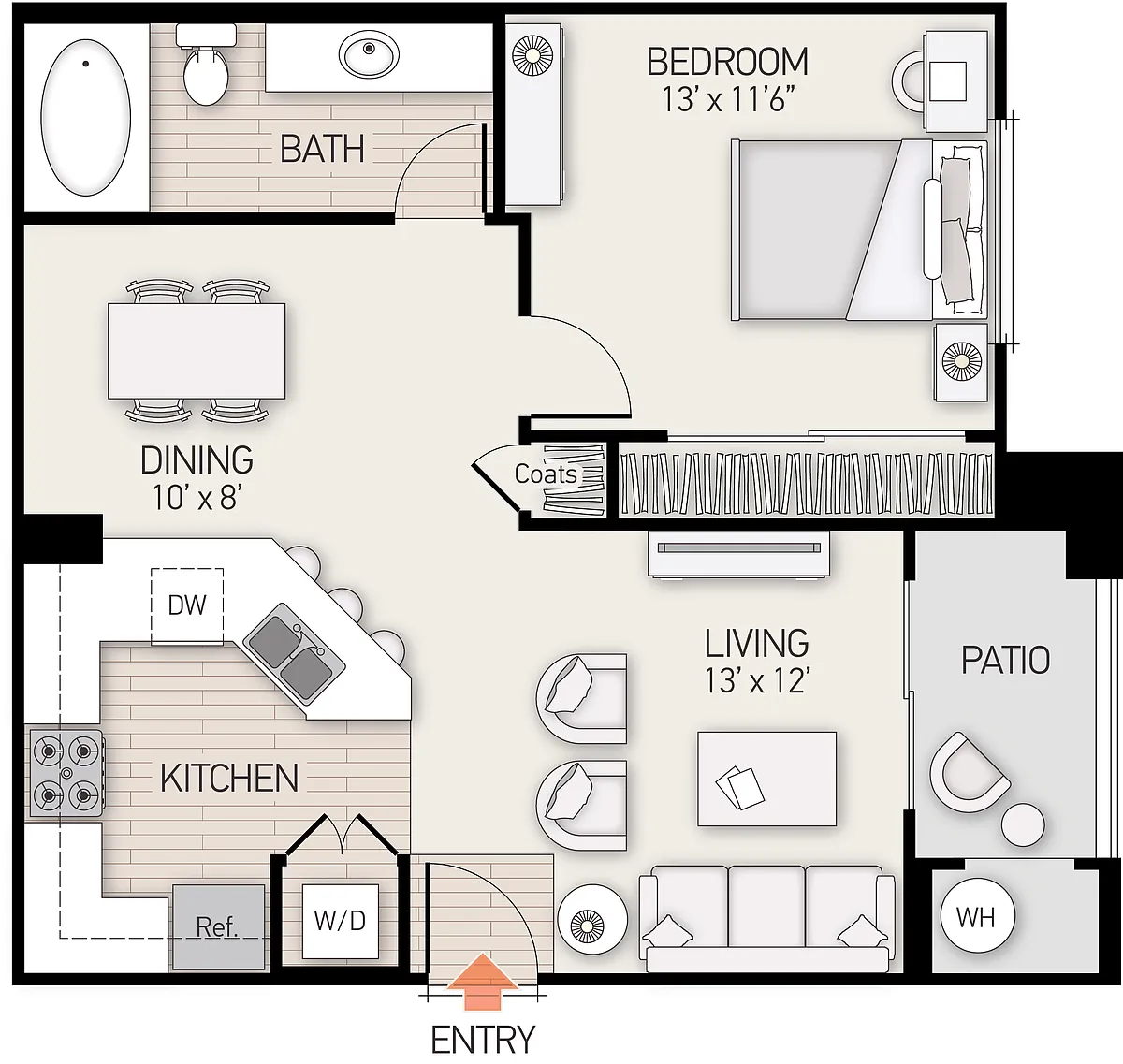 Floor plan Plan B