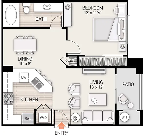 Floor plan Plan B
