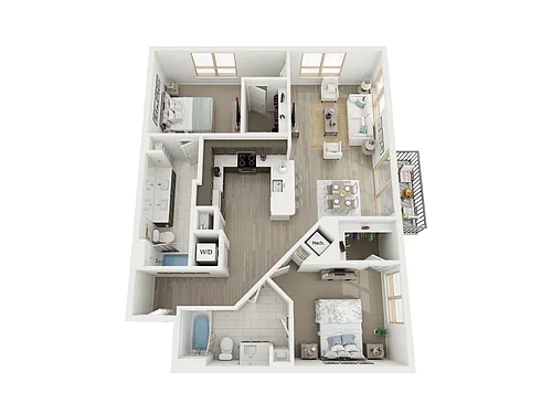 Floor plan B3