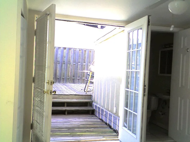private deck off bedroom #2