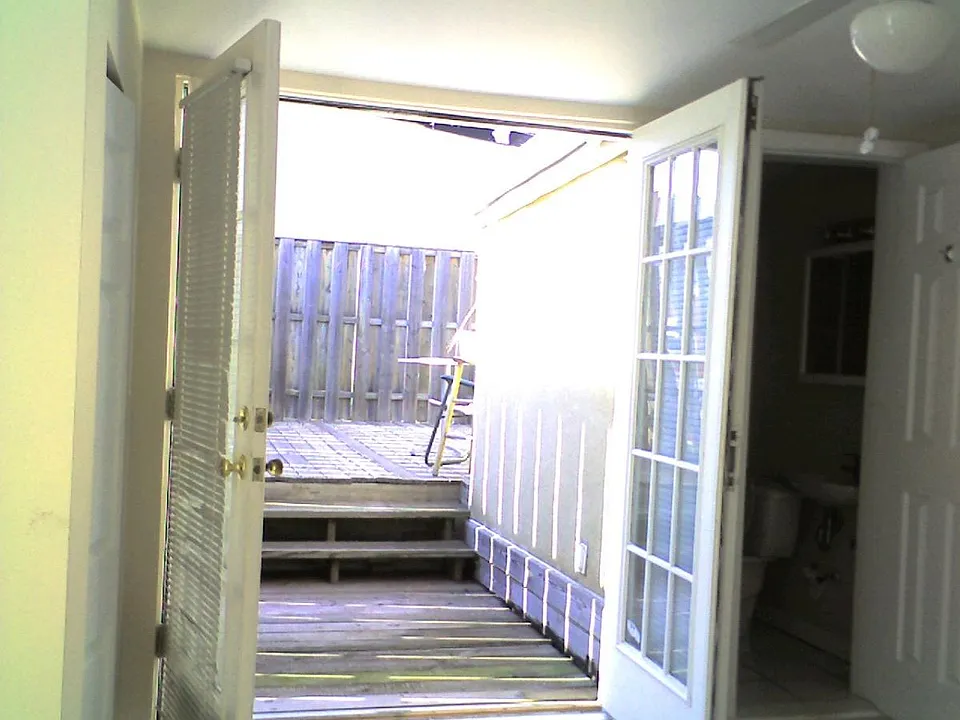 private deck off bedroom #2
