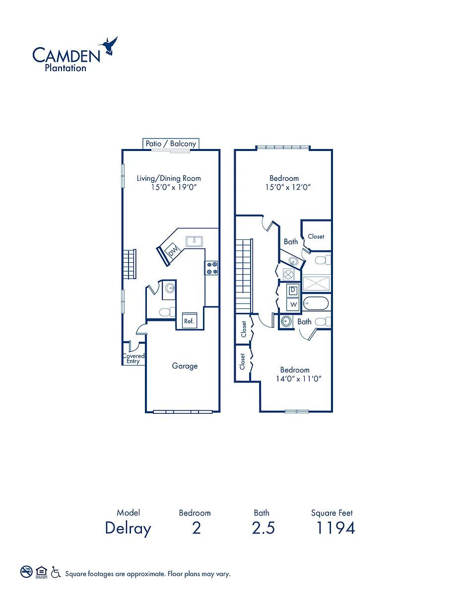 Floor plan Delray
