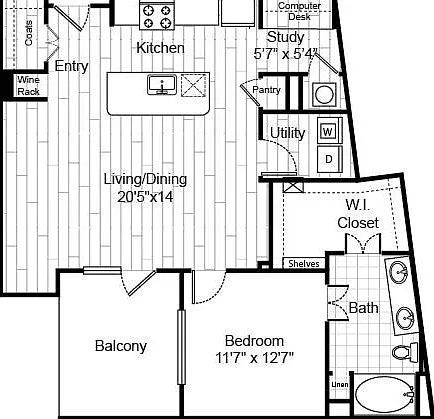 A8.4 floor plan Virage