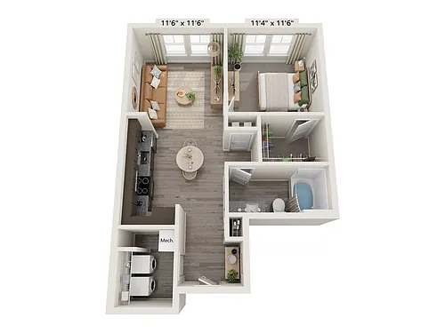 Floor plan A1