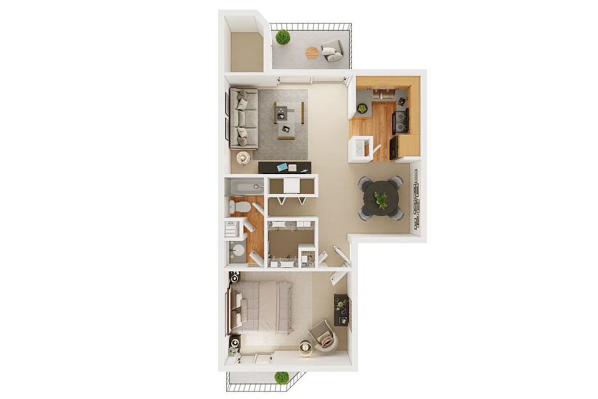Floor plan Deluxe