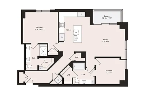 Floor plan B1-1