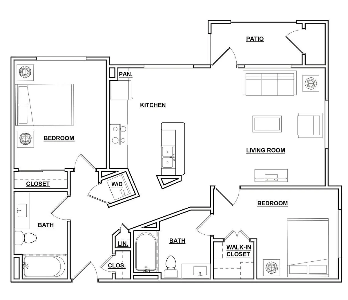 Floor plan 2B2