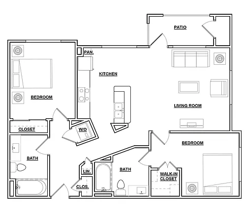 Floor plan 2B2