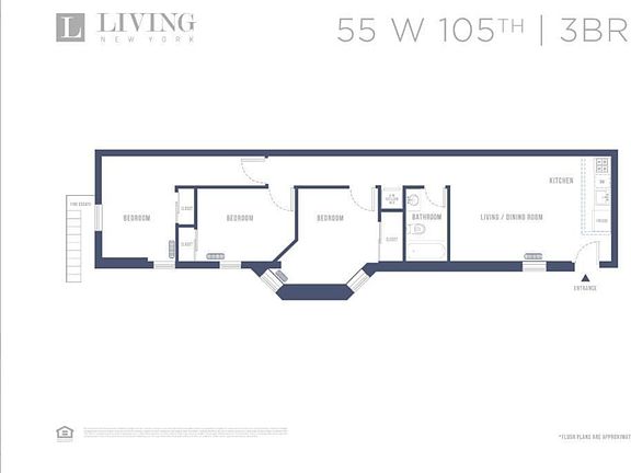 2nd image of 55 W 105th St APT 5