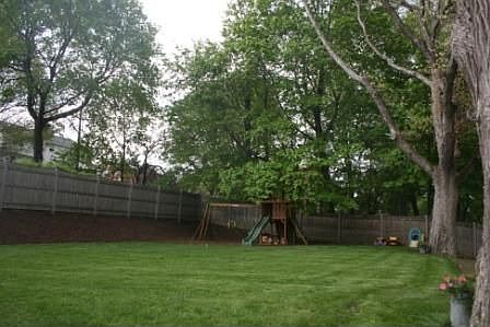Large Fenced Backyard