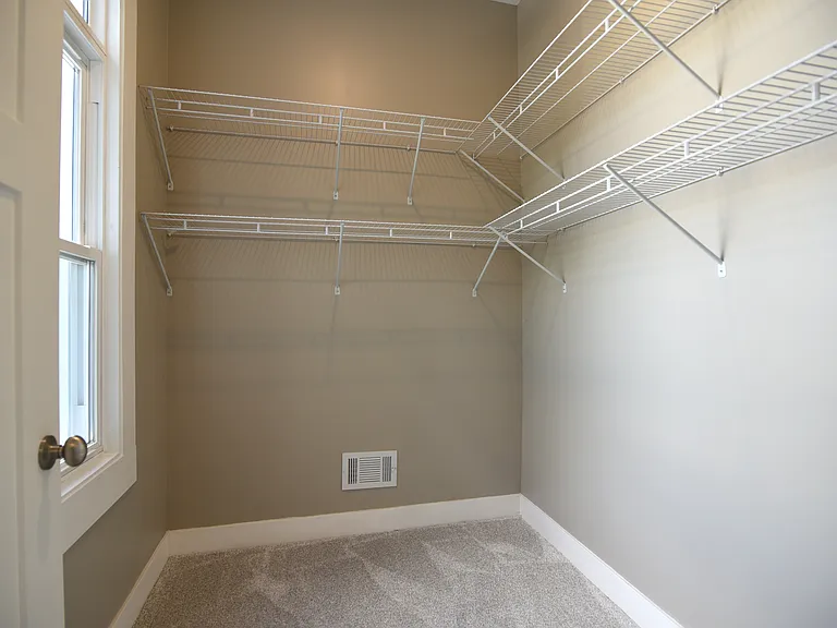 Bedroom #2 - sizable walk-in closet.