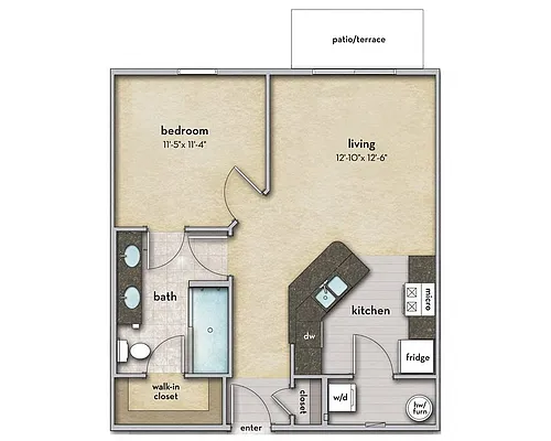 Floor plan Ozark