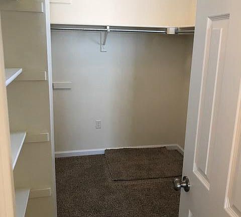 Walk-in master closet
