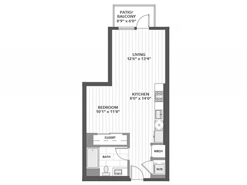 Floor plan E1