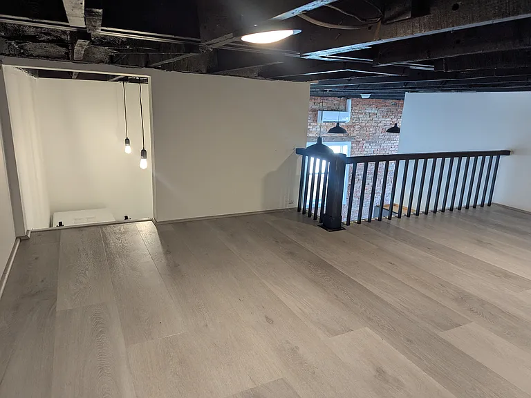 Lofted storage area