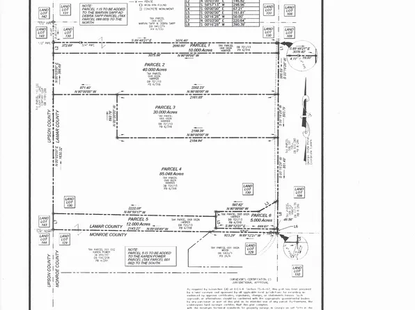 40/ACRE S Forsyth Yatesville Rd, Yatesville, GA 31097